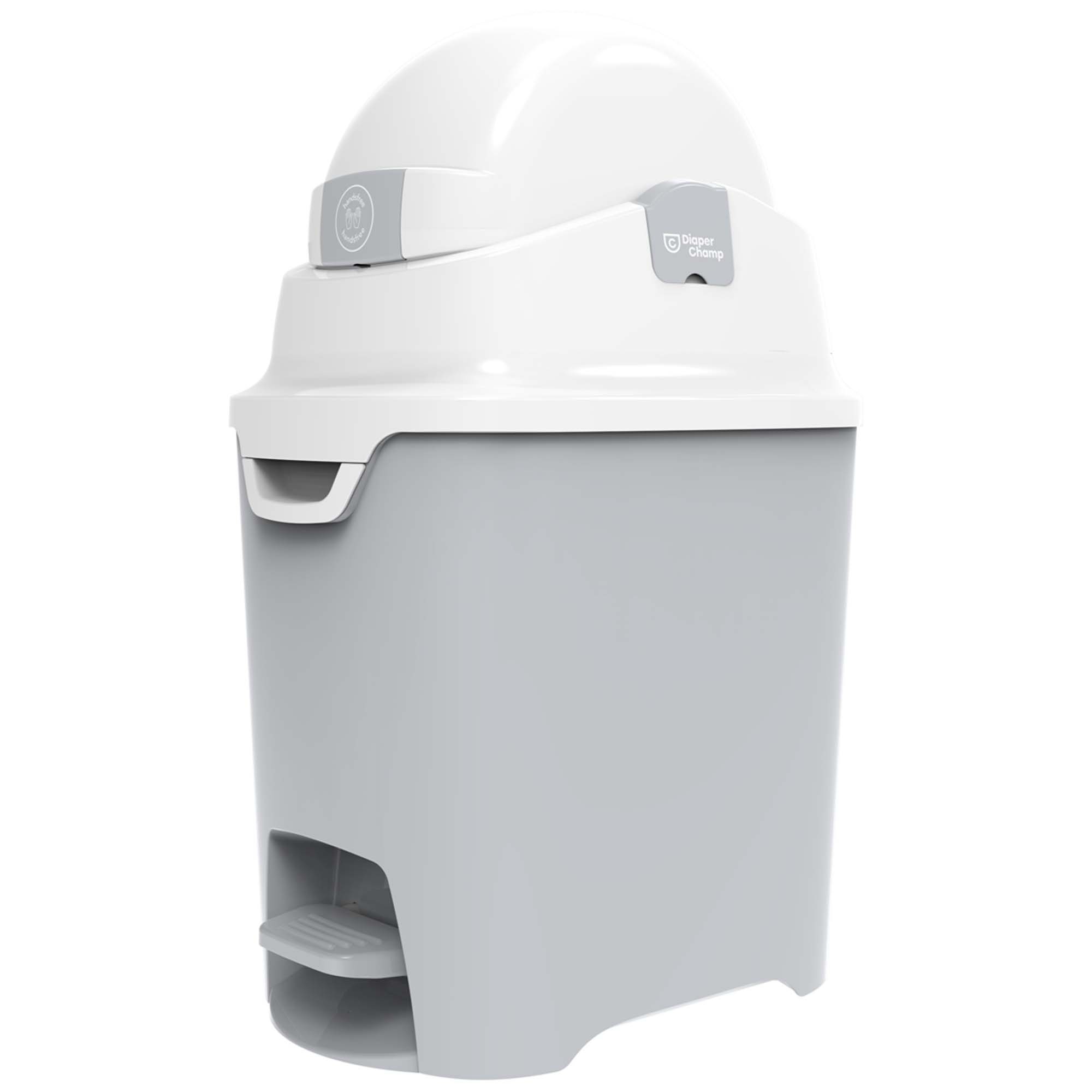 DiaperChamp ONE handsfree luieremmer grijs - sale - Prénatal