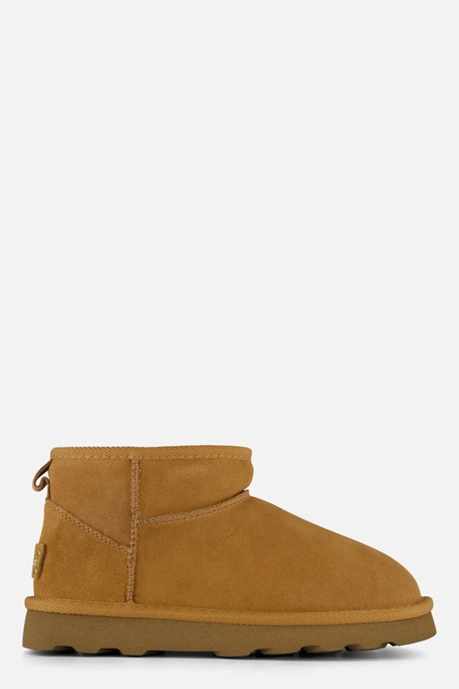 S.Oliver Gevoerde boots cognac Suede