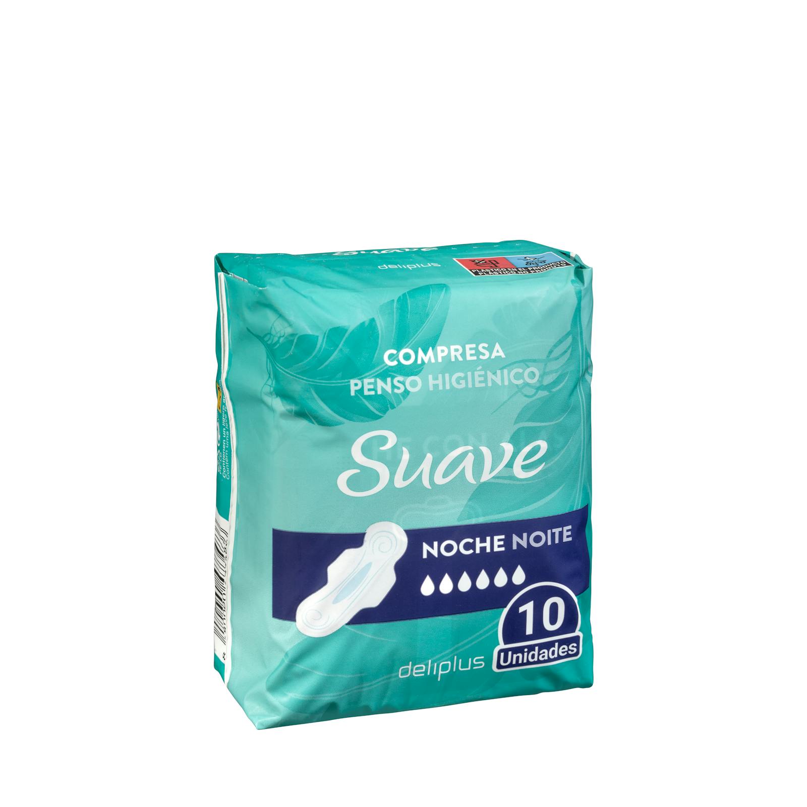 Compresse ailée Deliplus Suave Night