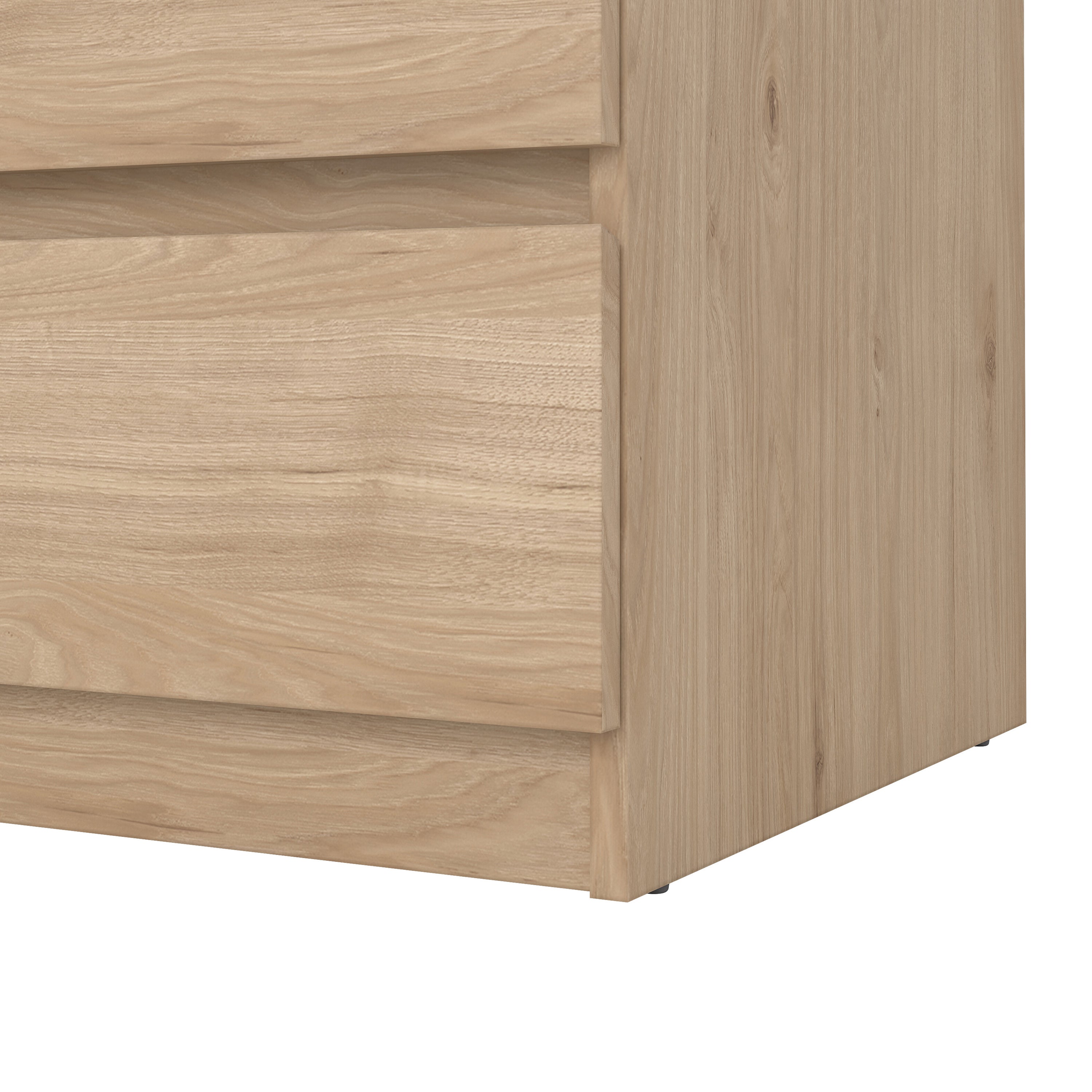 by fonQ basic Slide Ladekast - 3 lades - Eiken