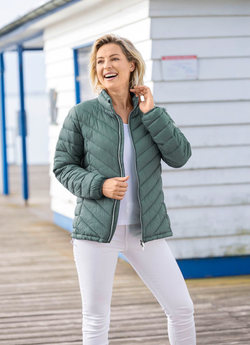 Jacke mit 2-Wege-Zipper
