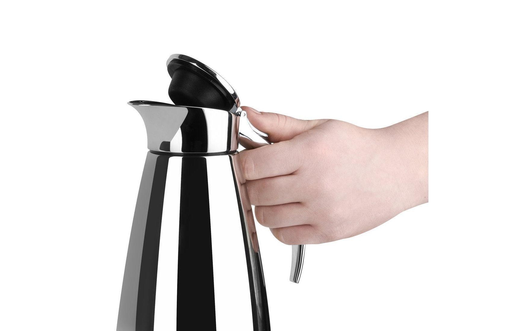 Thermoskanne Eleganza 1000 ml, SilberElegante Isolierkanne