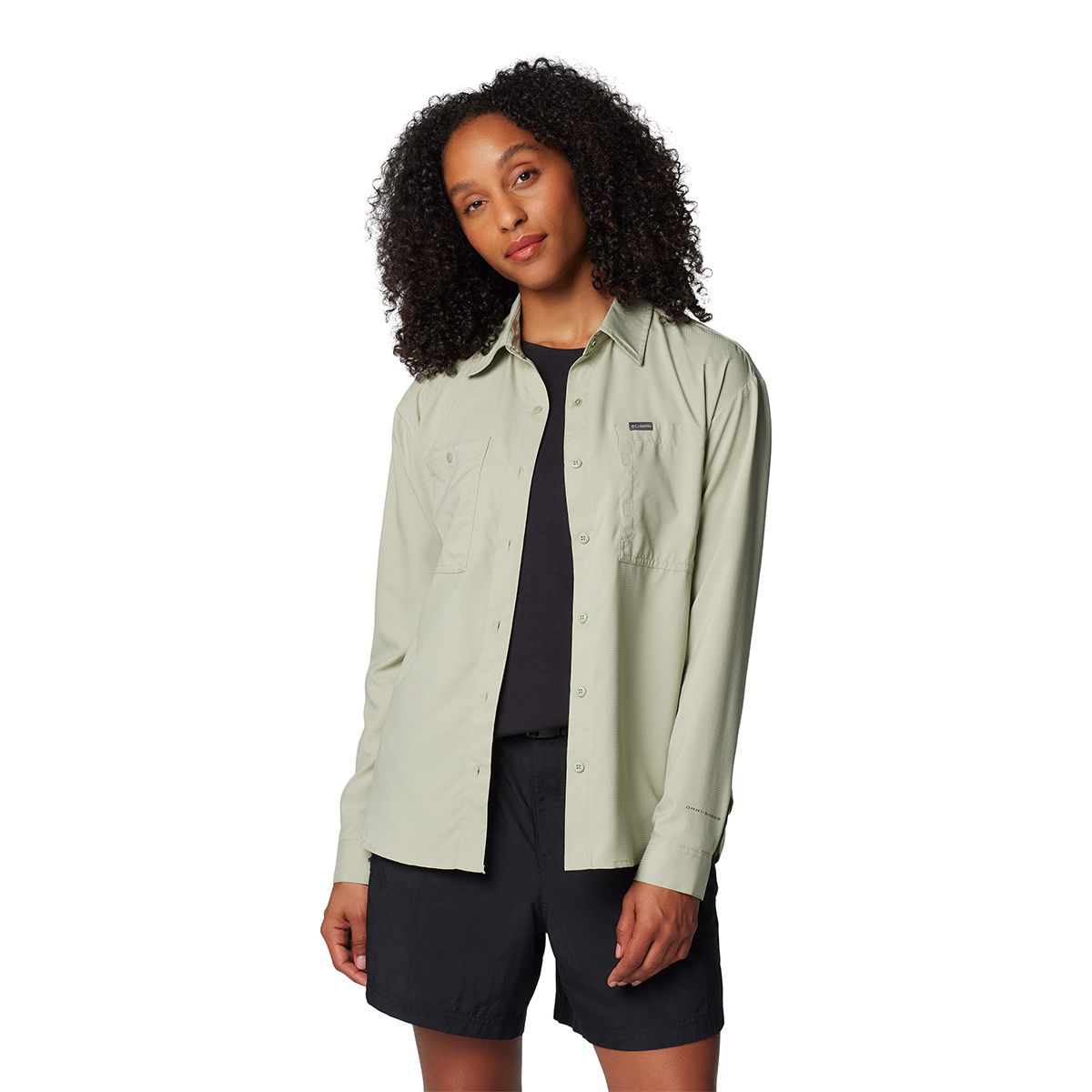 Columbia Silver Ridge Utility LS Skjorte, dame (Safari)