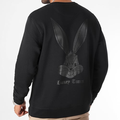 Sweat Crewneck Carbon Bugs Bunny Noir