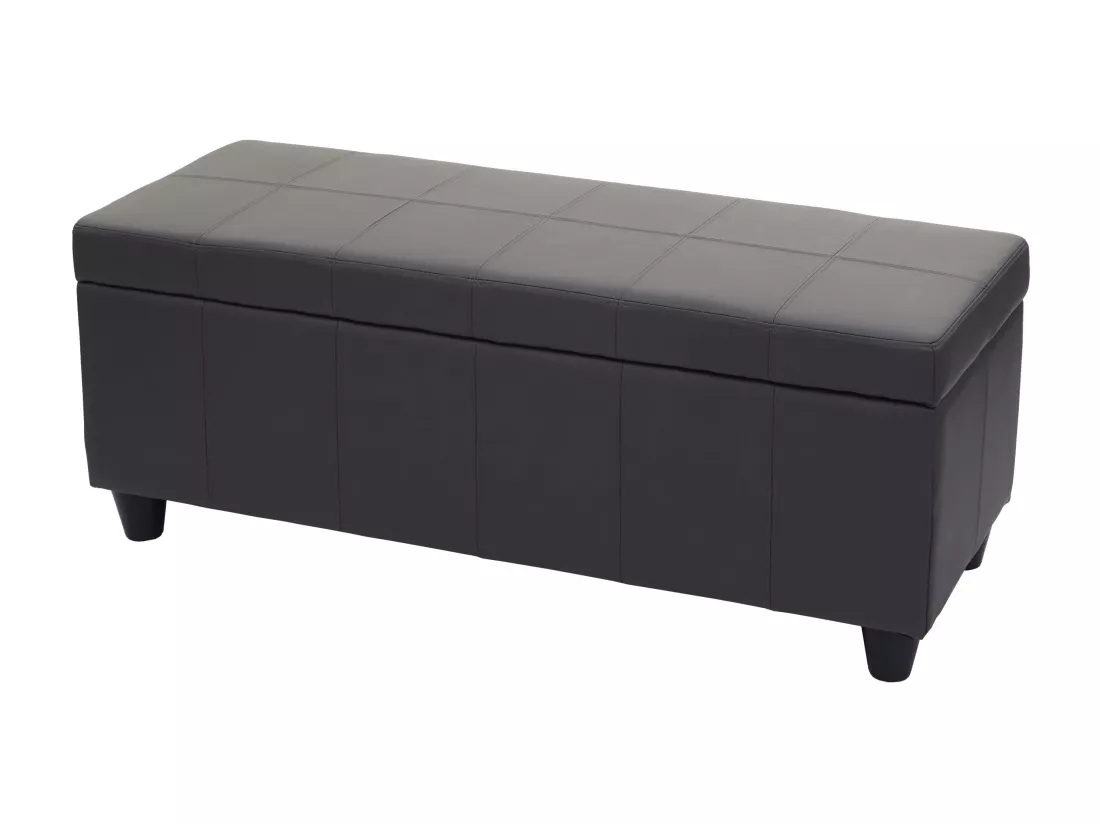 Coffre de rangement Kriens, gris mat