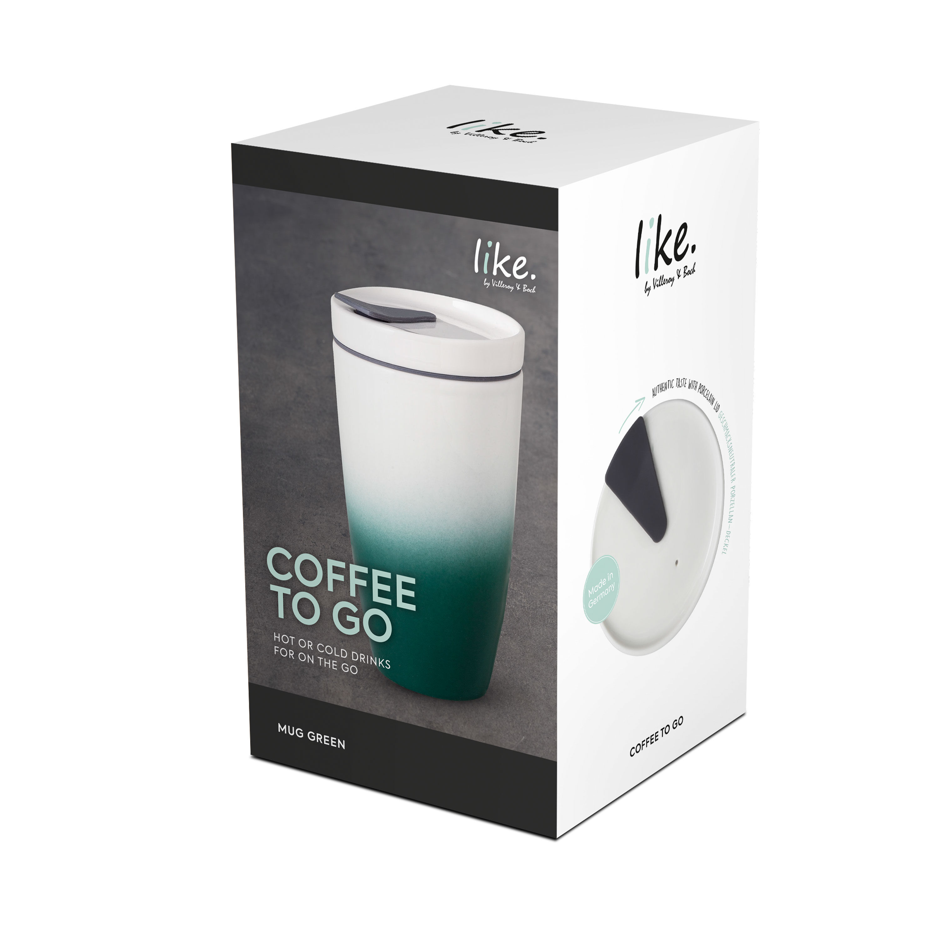To Go Travel coffee mug White, 11.9 oz