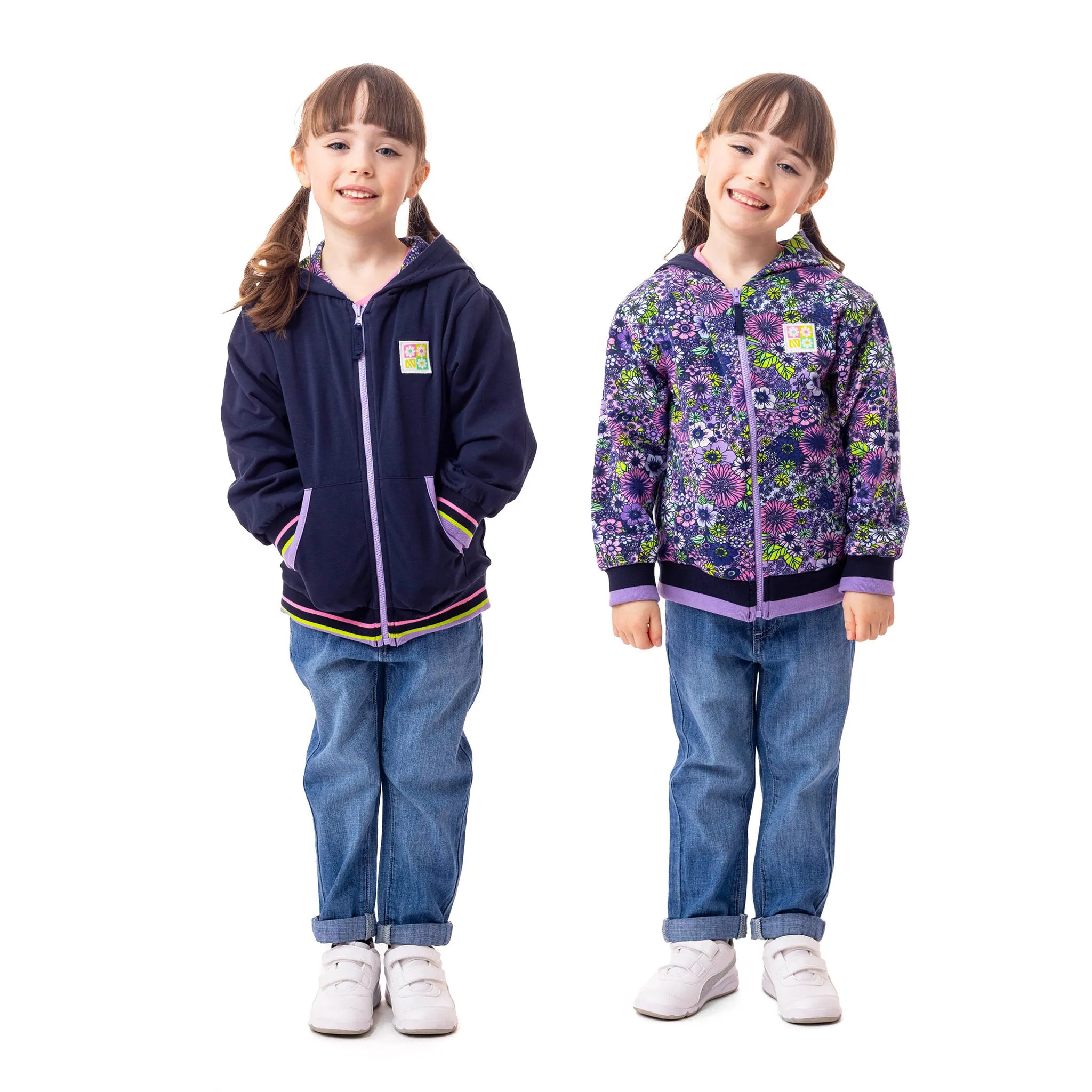 Nanö Kangourou Zip Réversible Paix 2-6ans