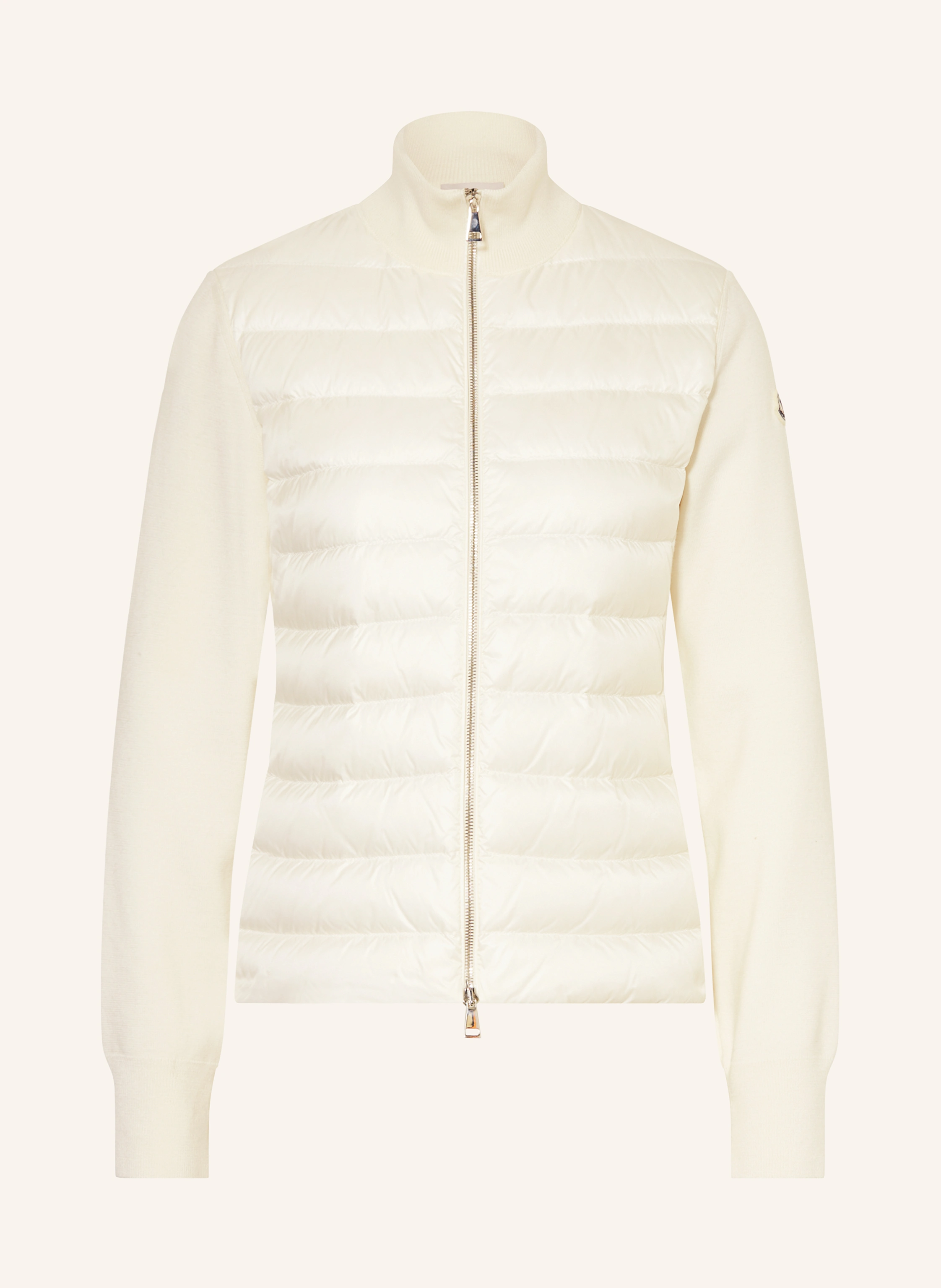 MONCLER Daunenjacke im Materialmix