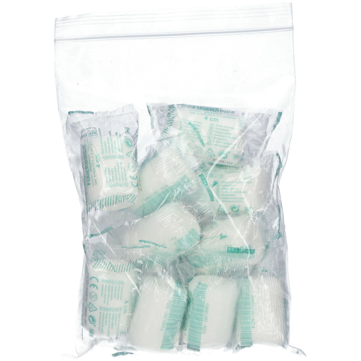 Mullbinden elastisch 4 cm x 4 m