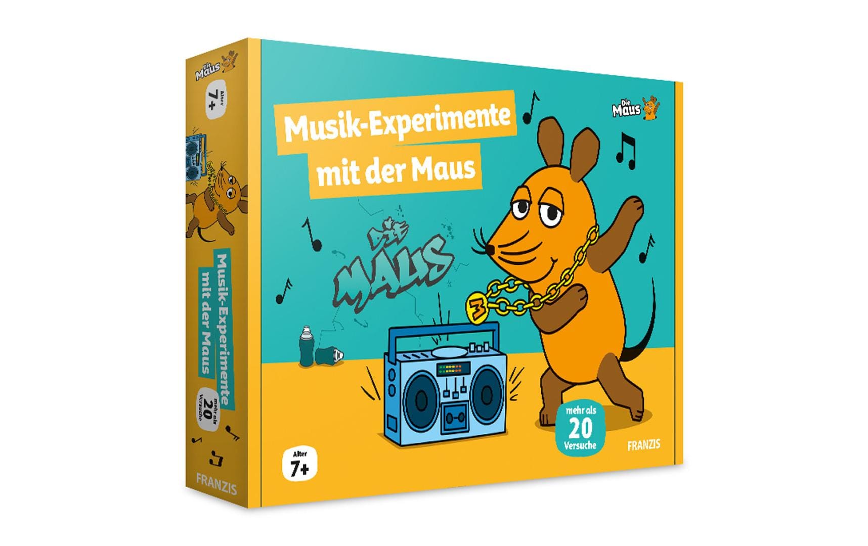 Experimentierkasten Musik-Experimente mit der Maus - DeutschMusik Experimentierkasten für Kinder ab 7 Jahren