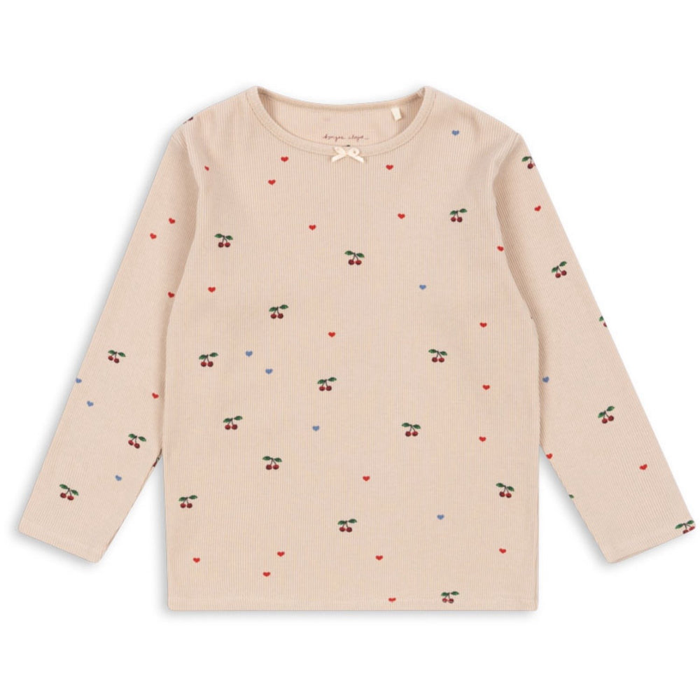 Køb Konges Sløjd Cherry Coeur Blush Ella Ls Tee GOTS