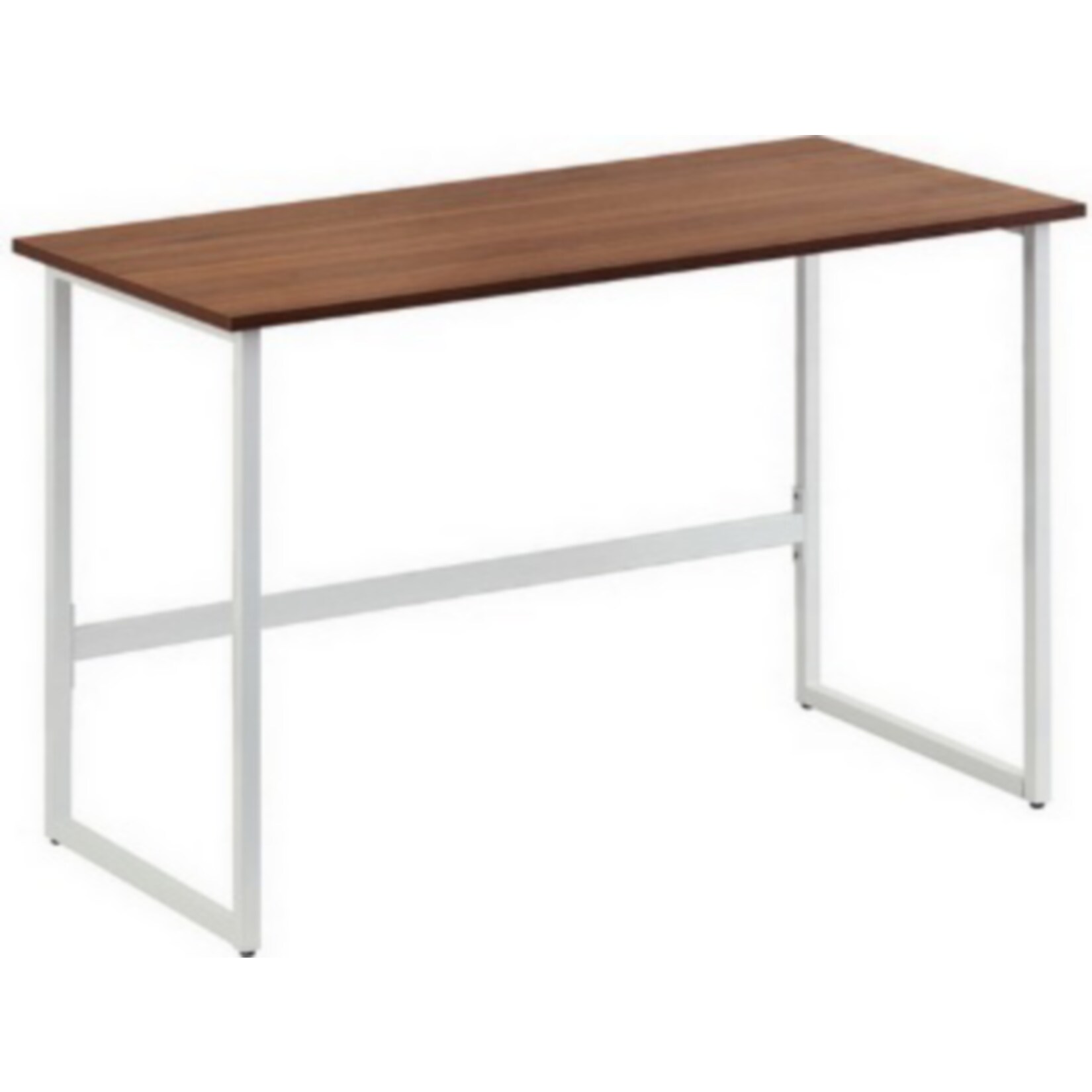 Schreibtisch WORKSPACE LIGHT Melaminharzbeschichtete Spanplatte, Gestell pulverbeschichteter Stahl hjh OFFICE