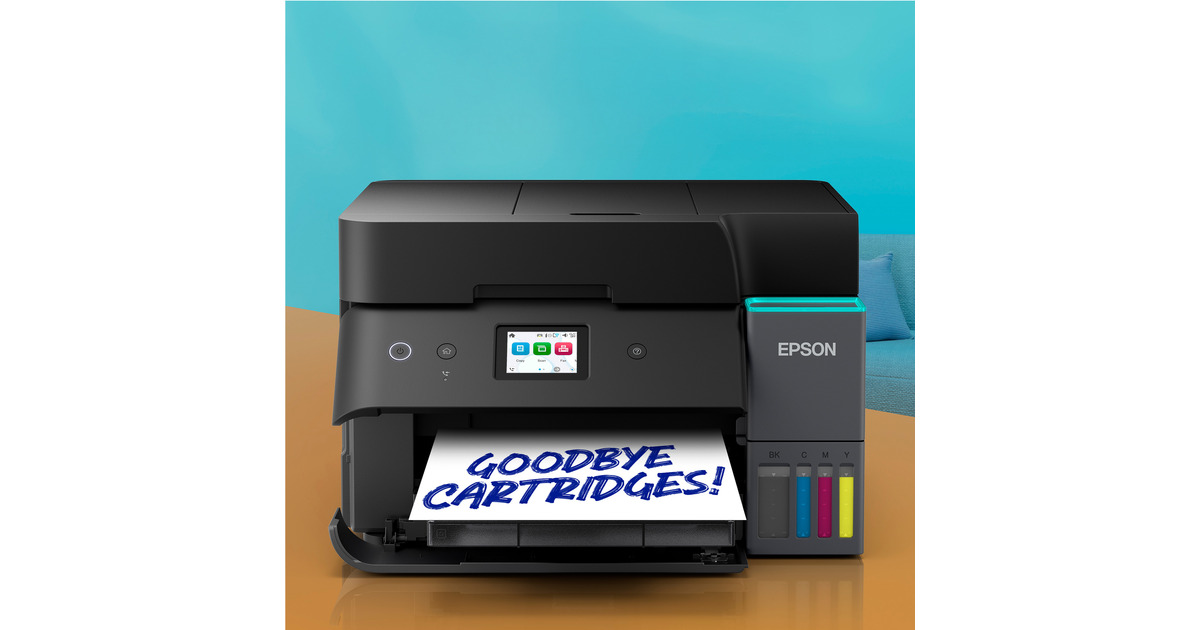 EpsonEcoTank ET-4950 all-in-one inkjetprinter  (Zwart, Faxen, Scannen, Kopiëren, wifi, inclusief tot 3 jaar inkt)