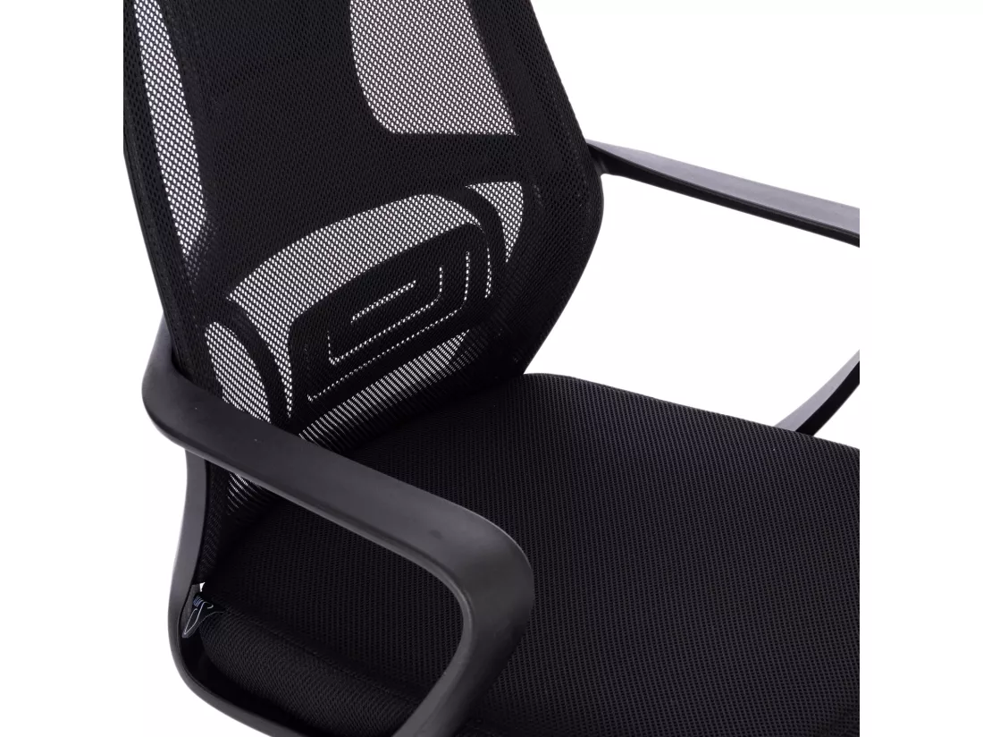 Chaise de conférence à piétement luge