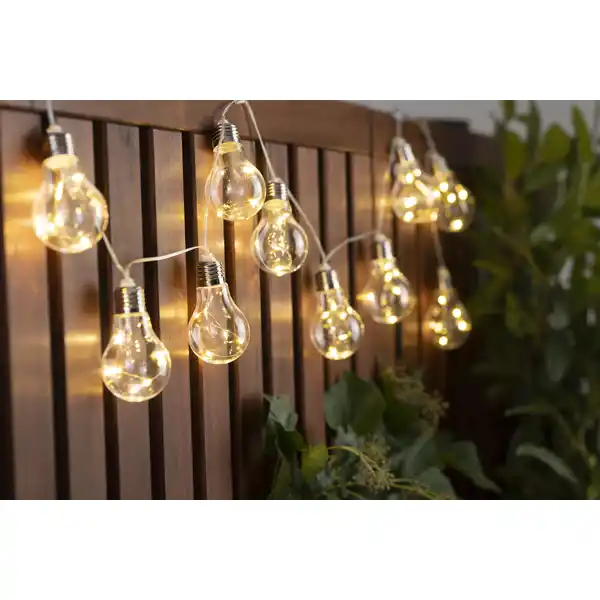 Solar-Glühbirnen-Lichterkette