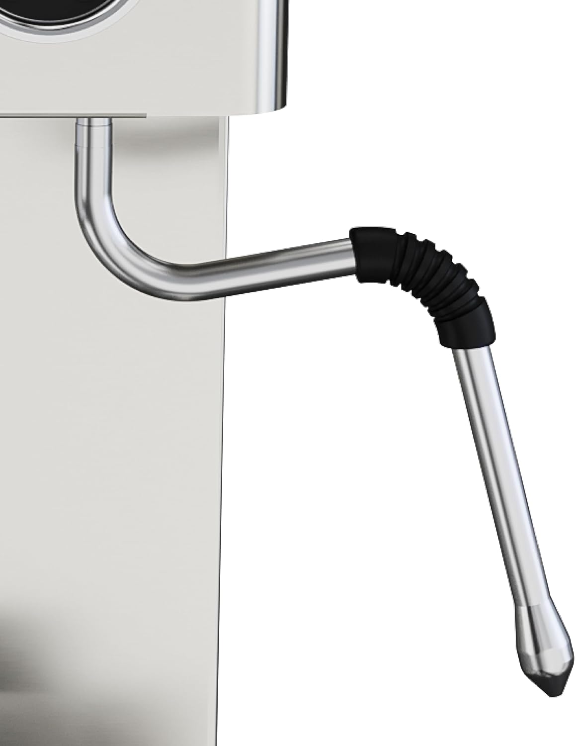 LELIT Kate Kaffeemaschine - Mit Milchaufschäumer und Mahlwerk - LCC Display für präzise Einstellungen - Silber