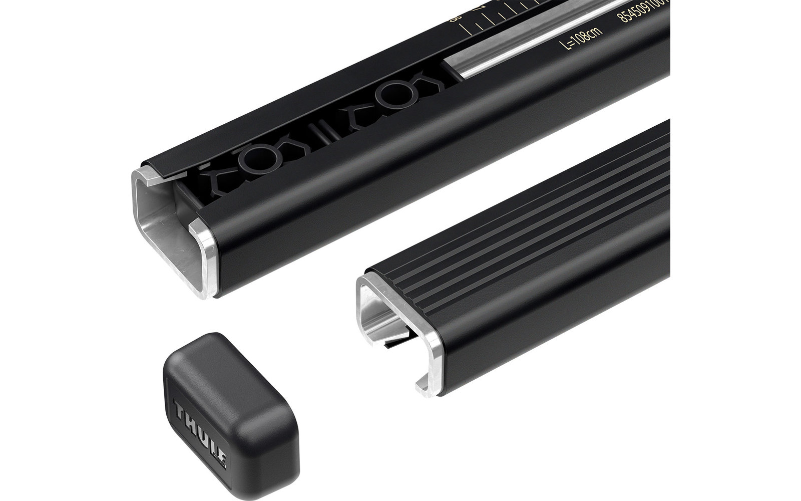 Thule SquareBar Evo 108 cm Dachträgerlaststreben Dachträger-Traverse 2er-Pack
