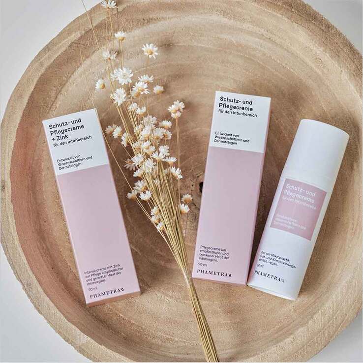 Intim Schutz- und Pflegecreme + Zink, 50 ml