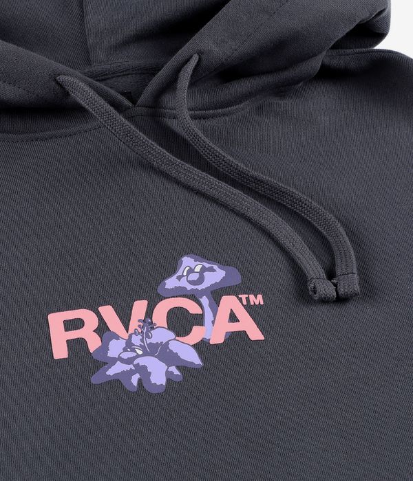RVCA Natural Network Hoodie (garage blue)