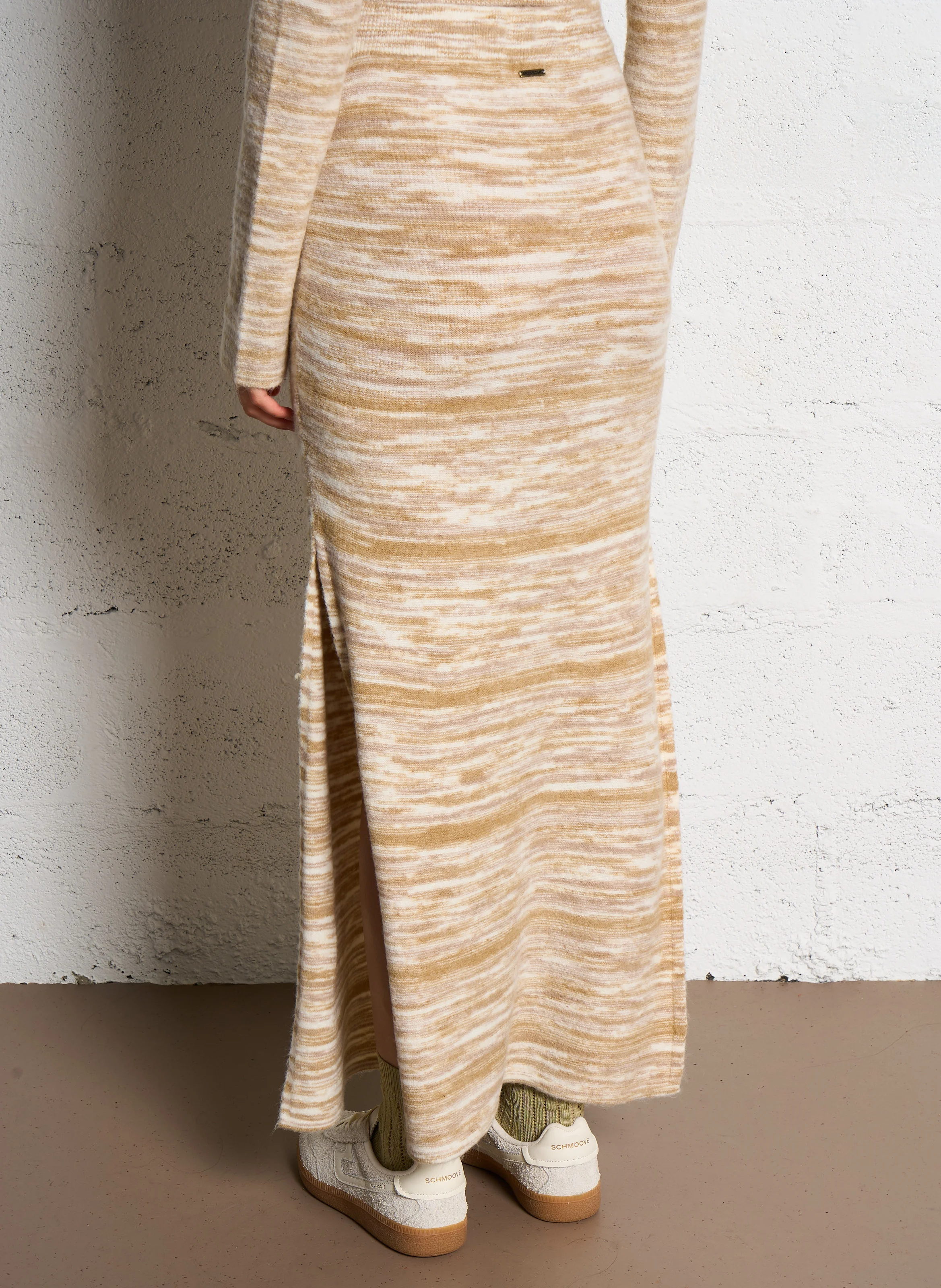 HAZY SUN - Jupe longue| Beige