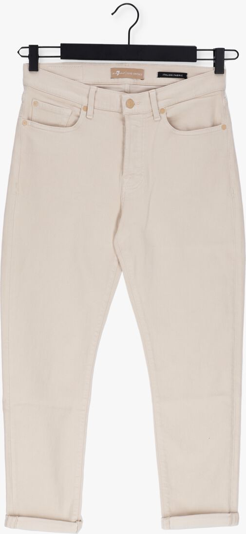 7 FOR ALL MANKIND ecru 7 for all mankind mom jeans josefina