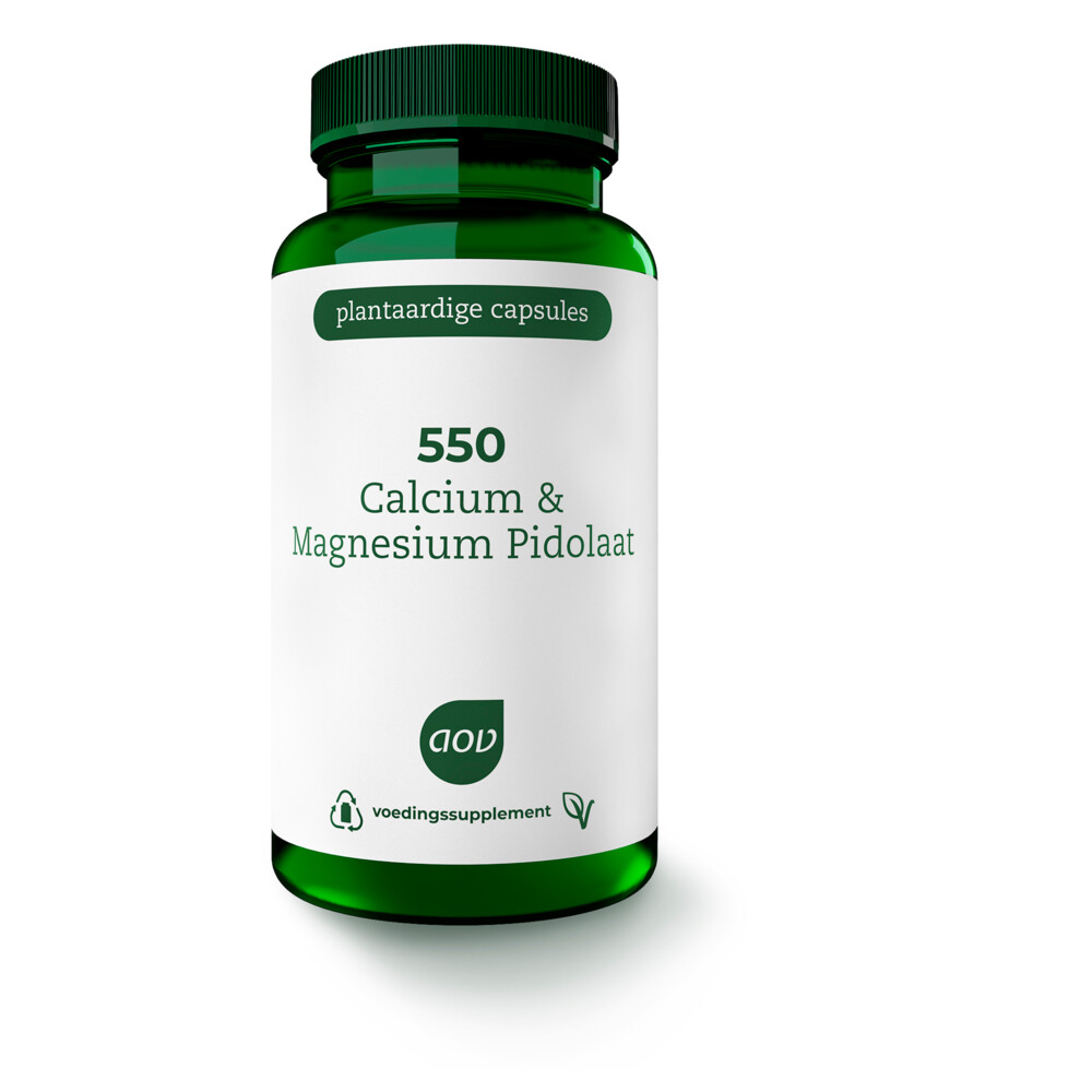 AOV 550 Calcium & Magnesium Pidolaat90 vegacapsules