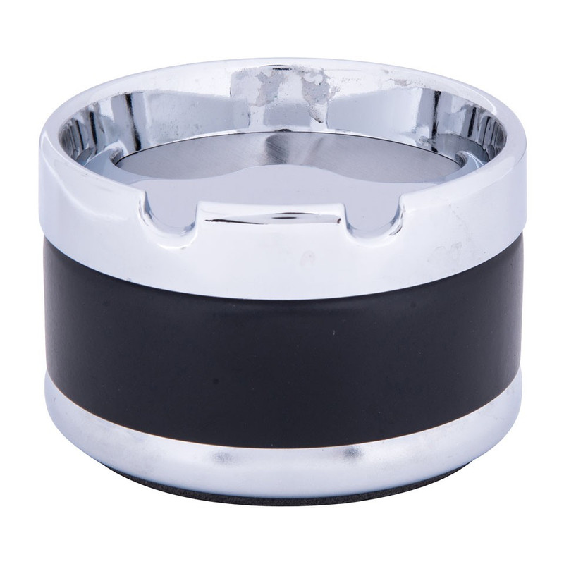 Asbak rond draaiopening - diverse kleuren - 8.5 x 5 cm