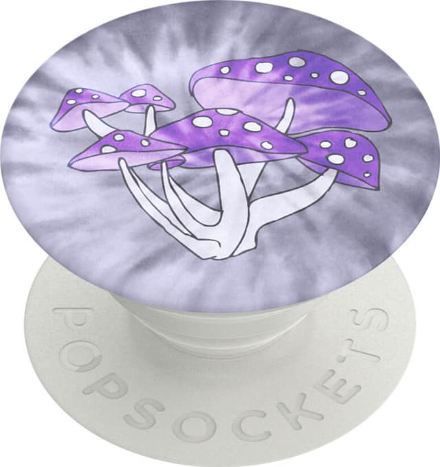 Popsockets greb til mobilenhed (tie dye toadstools)