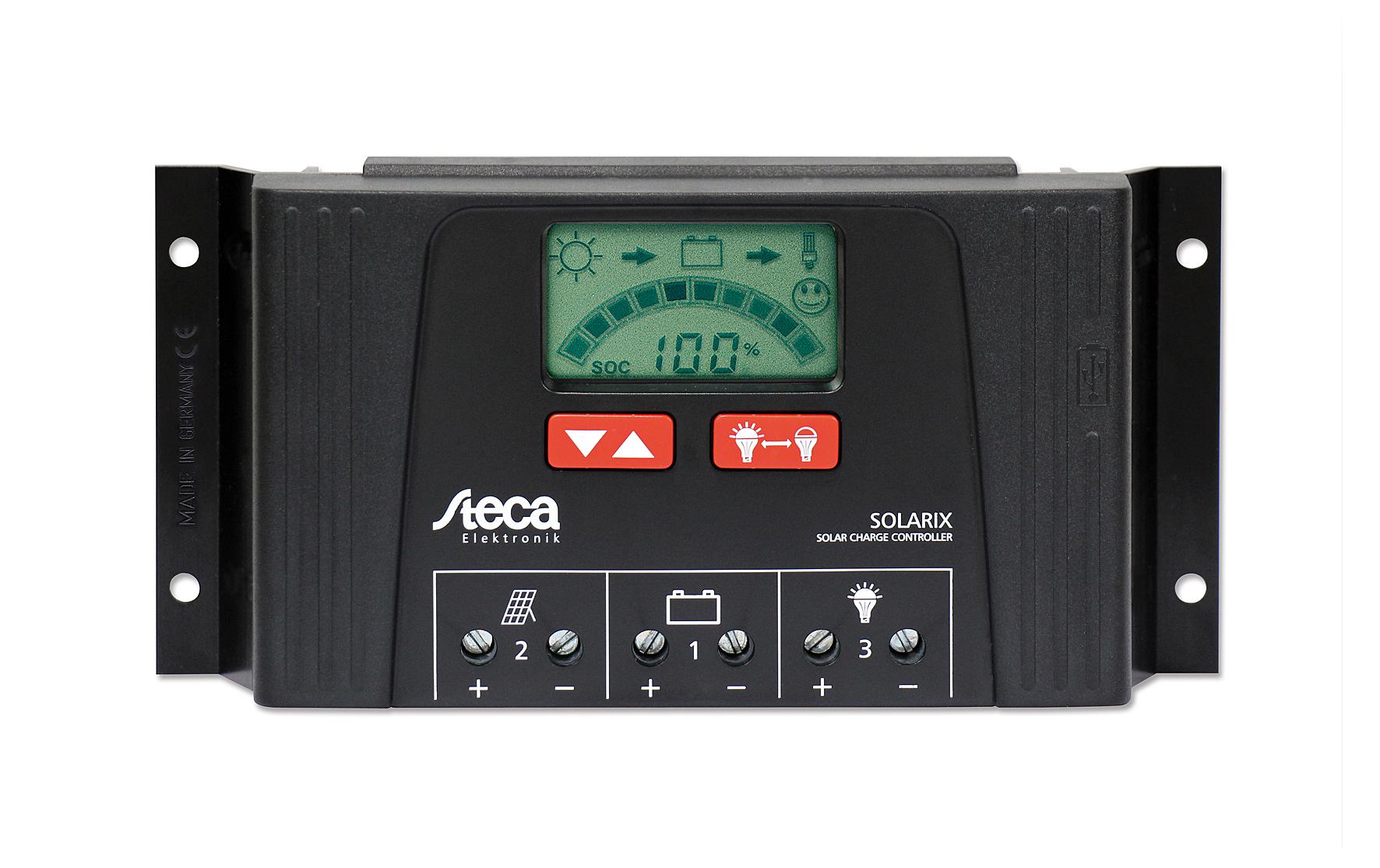 Laderegler SOLARIX 2525<br>Der Solarladeregler für grössere Anlagen