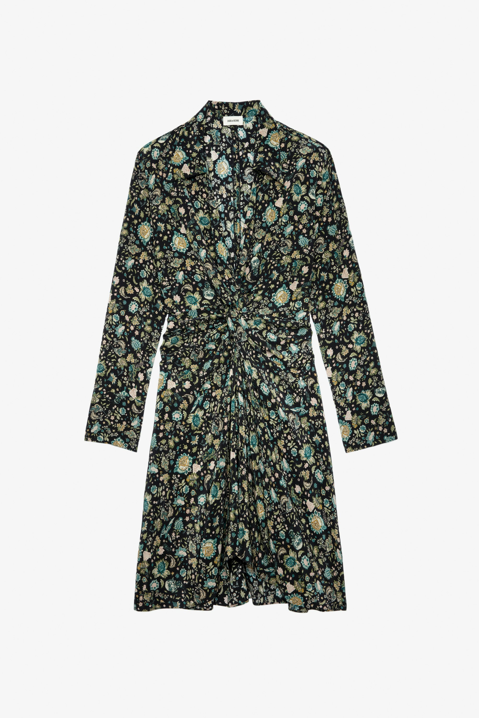 Robe Rozo Soie