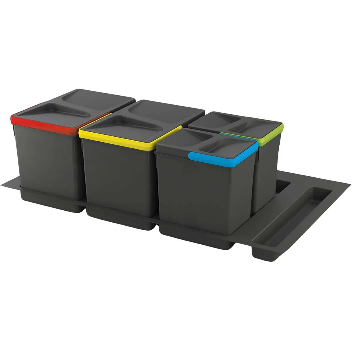 EMUCA - Kit de poubelles 2x12L