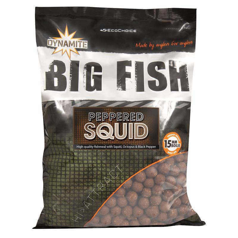 Bouillette Dynamite Baits Big Fish Peppered Squid