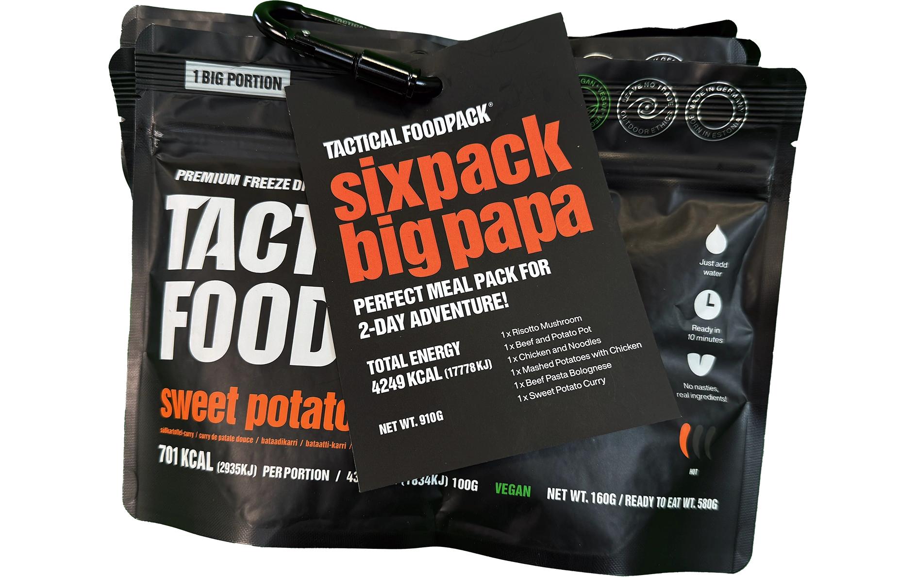 Hauptgericht Sixpack Big PapaTrekking-Fertiggerichte