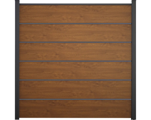 Hoofdelement GroJa BasicLine Premium insteeksysteem zonder palen 180 x 180 cm Golden Oak