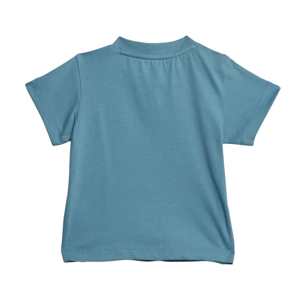 Adidas T-shirt Bleu Garçon Adidas Trefoil