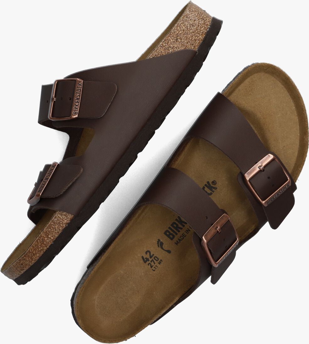 BIRKENSTOCK bruine birkenstock slippers arizona