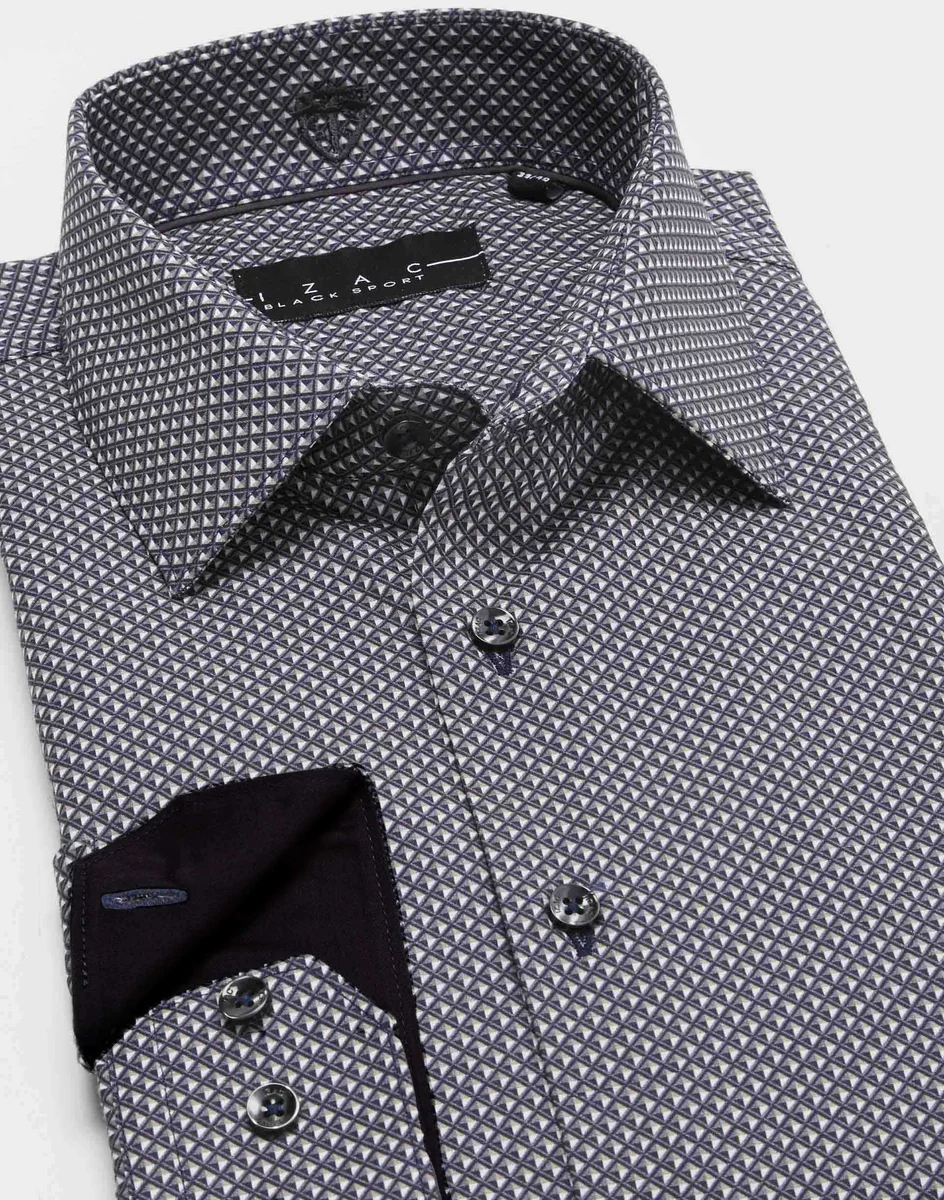 Chemise imprimé géométrique
