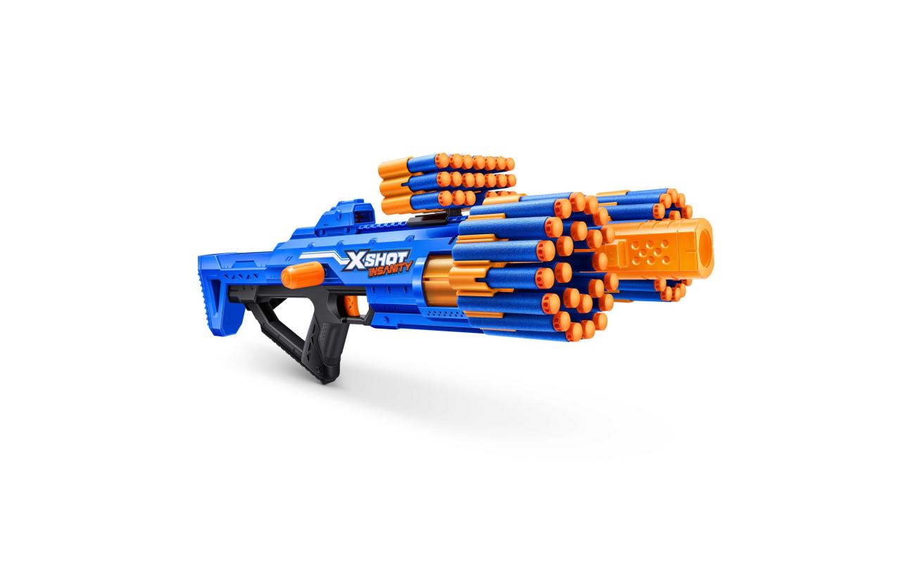 X-shot Insanity Berzerko met 48 darts