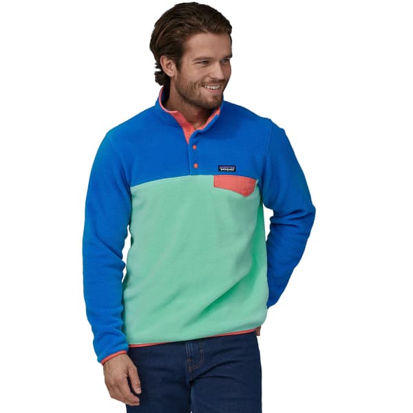 Sweat polaire PATAGONIA M'S LW SYNCH SNAP-T P/O EARLY TEAL