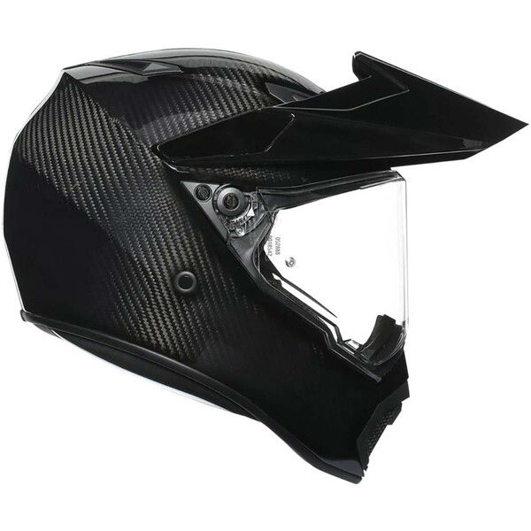 AGV - Casque AX9 Mono Carbone Carbone / Brillant