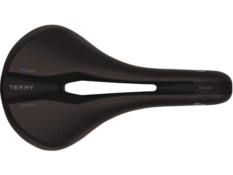 Terry Fahrradsattel Fisio Flex Gel Man Schwarz Fahrradsattel