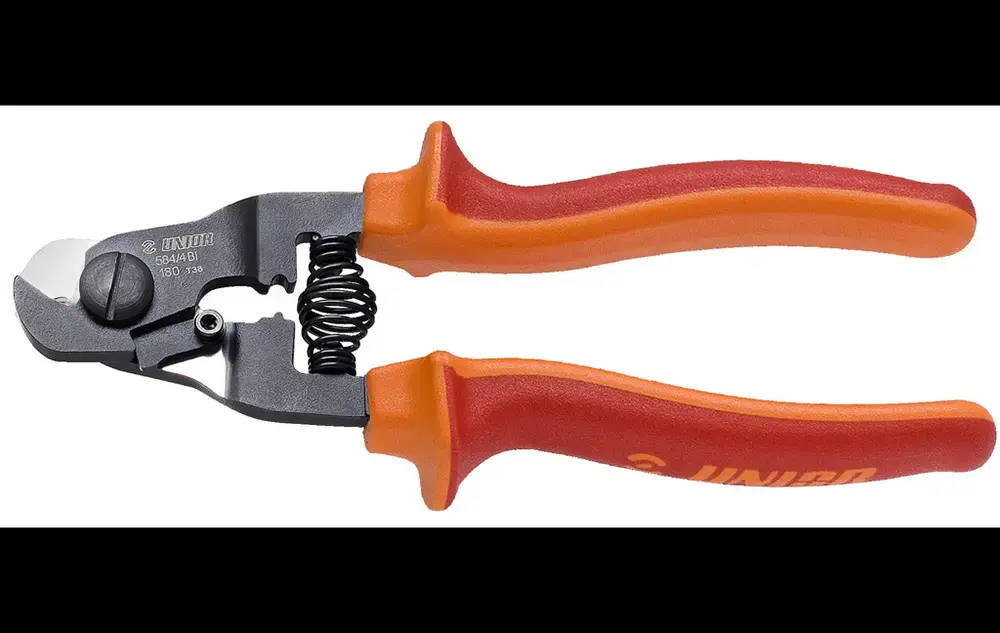 Unior Kabelkniptang Rood