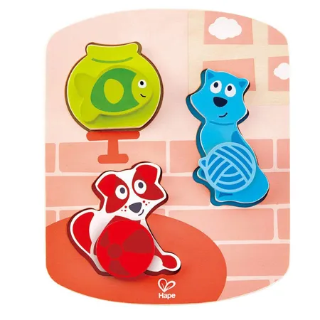Hape Dynamisches Tier-Puzzle