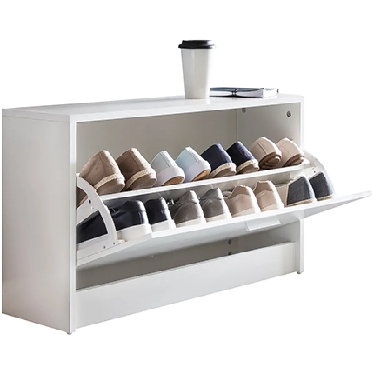 MES Banc à chaussures - Blanc
