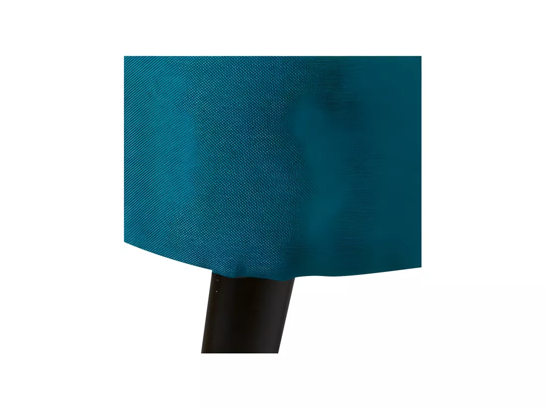 Fauteuil crapaud Tissu bleu canard - BANGKOK