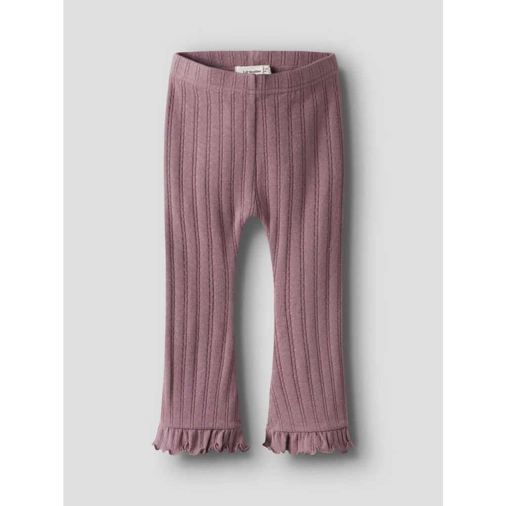 Køb Lil'Atelier Nostalgia Rose Nmfrita Sig Bootcut Leggings Lil