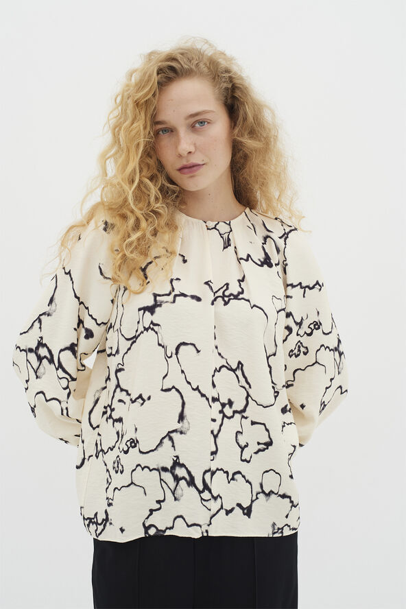 InWear CaitIW Blouse Big vanilla artistic sky