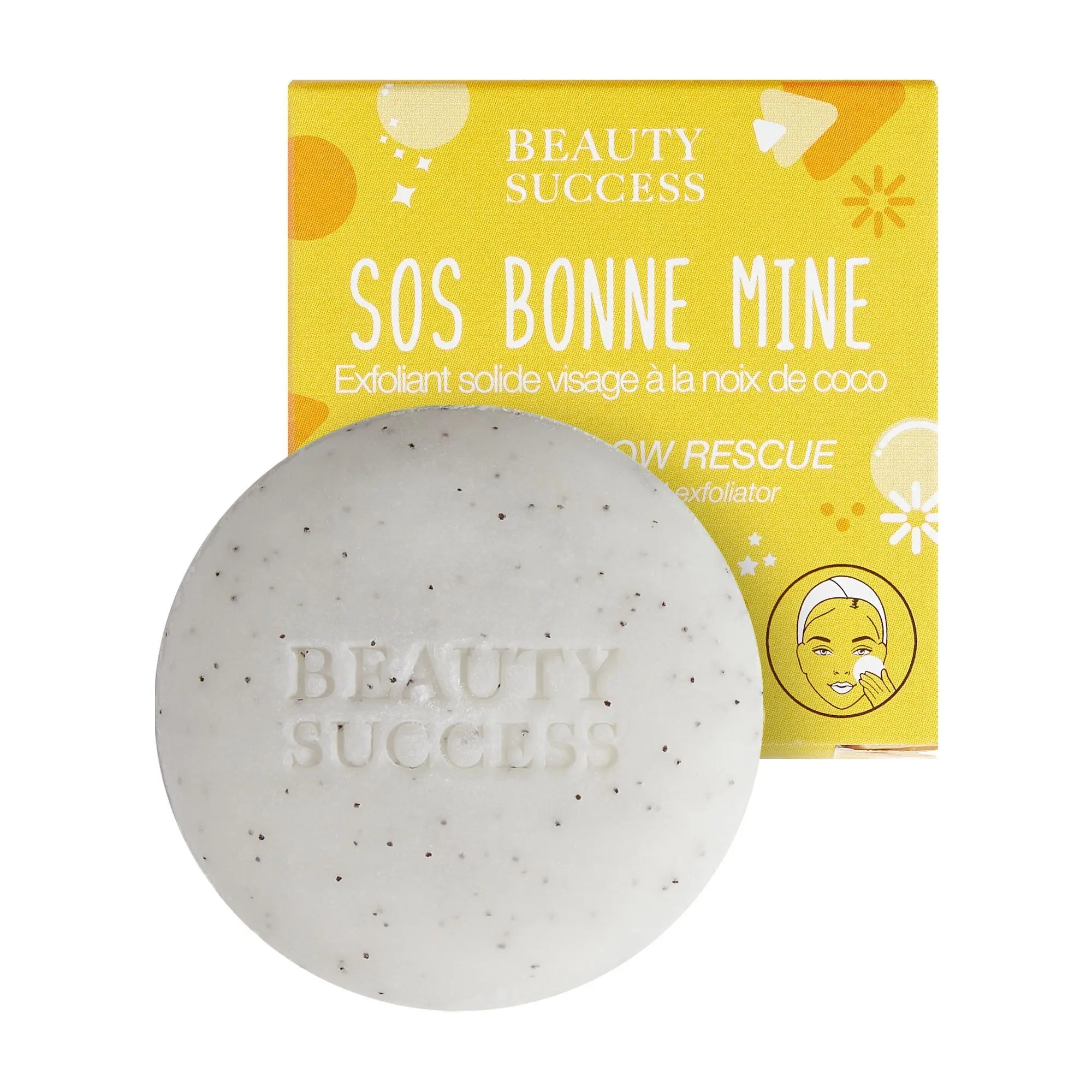 Beauty Success - Exfoliant Solide Visage SOS Bonne Mine Exfoliant Visage- slider-nettoyants-solides