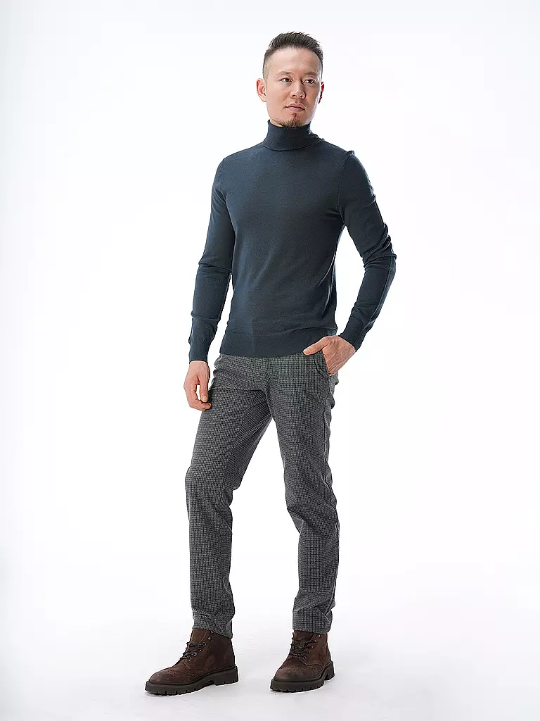 TIGER OF SWEDEN Rollkragenpullover NEVILE grau