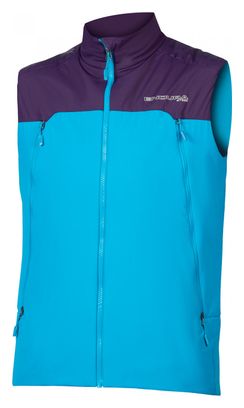 Gilet Endura MT500 zéro degré Bleu électrique